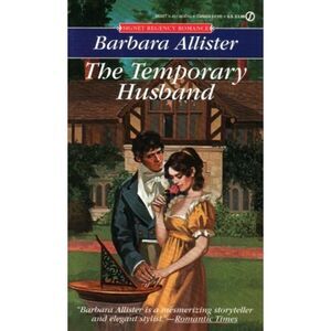 The Temporary Husband by Barbara Allister, Paperback, Good Condition-Romance